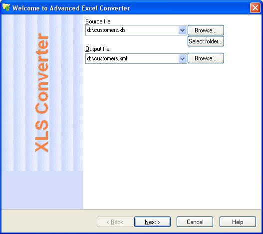 Advanced Excel Converter 2.35