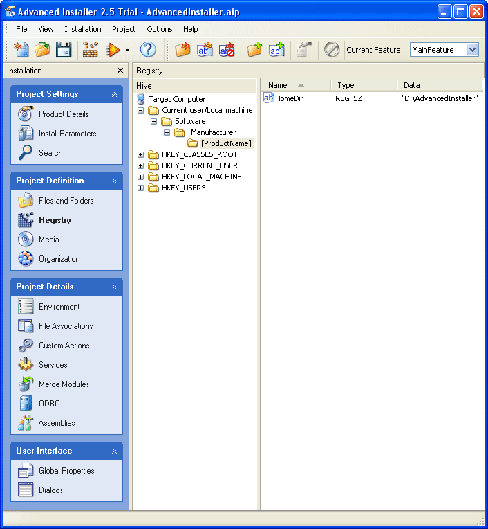 Advanced Installer for Java 6.4