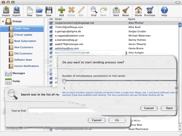 Advanced Mac Mailer for Tiger 4.23