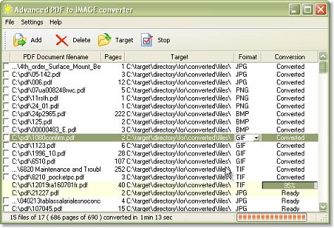 Advanced PDF to JPG converter 1.9.3