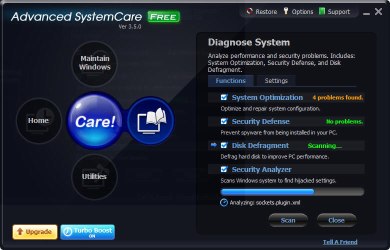 Advanced SystemCare Free 3.7.2