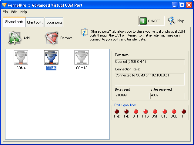 Advanced Virtual COM Port 2.3