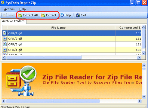 Advanced Zip File Repair Software 3.1