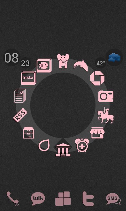 ADW Ex Light Pink Icons 2.0