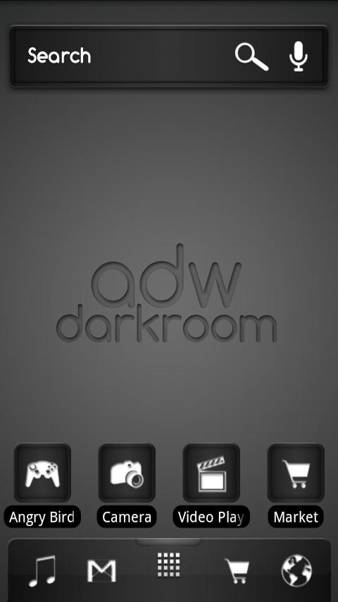 ADW Theme Darkroom 1.0.1