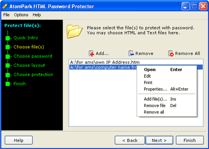 AeroTags HTML Password Protector 2.00