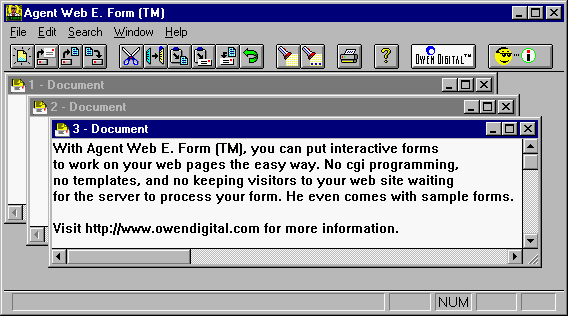Agent Web E. Form (TM) 1.0