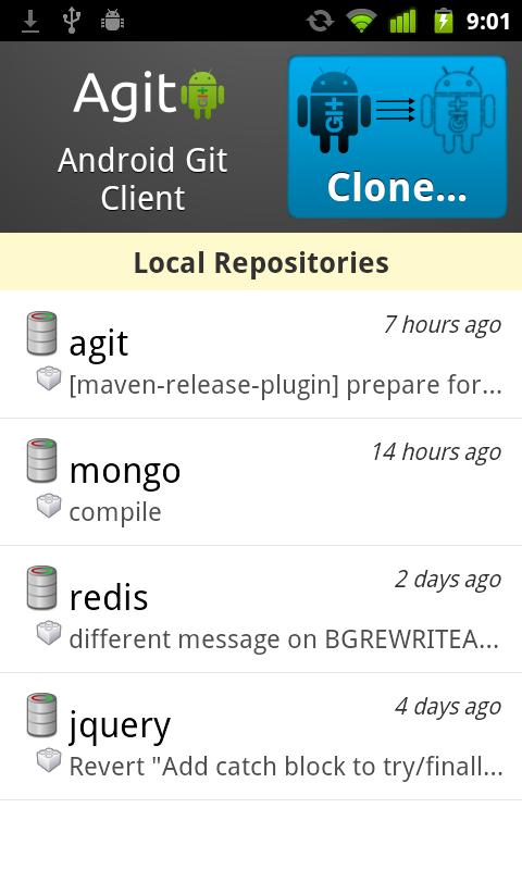 Agit: Git client 1.38