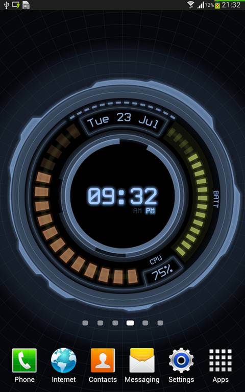 AHL Sci-Fi System Clock (Pro) 1.10