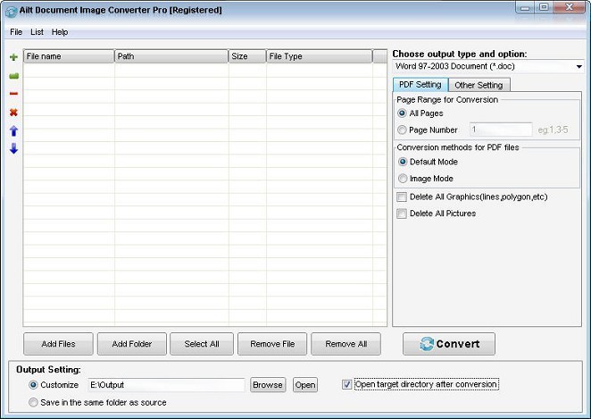 Ailt Document Image Converter Pro 6.0