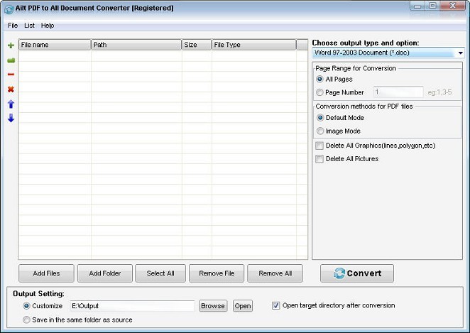 Ailt PDF to All Document Converter 5.6