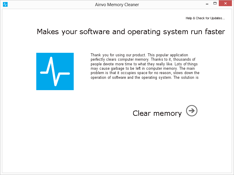 Ainvo Memory Cleaner 2.4.3.570