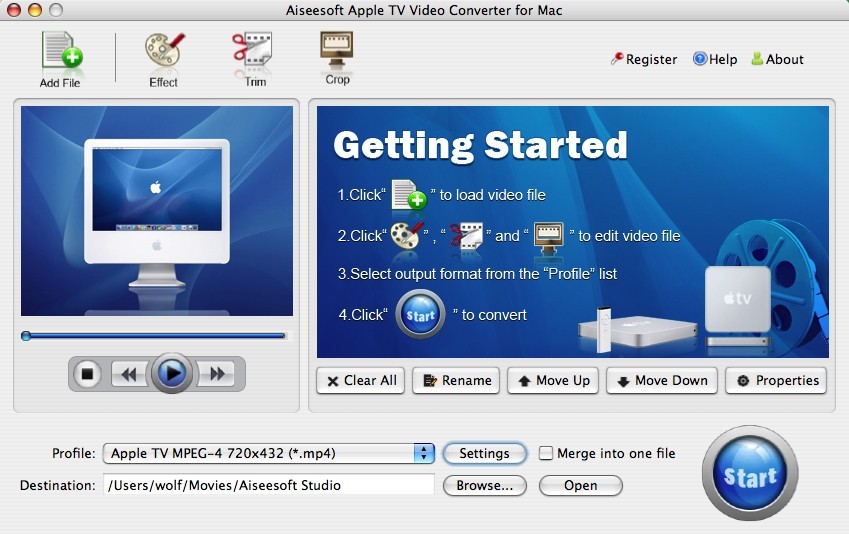 Aiseesoft Apple TV Converter for Mac 3.1.36