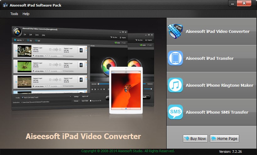 Aiseesoft iPad Software Pack 7.2.38