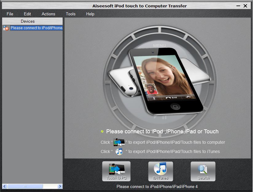 Aiseesoft iPod touch to Computer Transfer 3.3.46