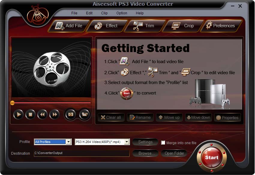 Aiseesoft PS3 Video Converter 4.0.10