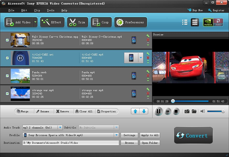 Aiseesoft Sony XPERIA Video Converter 6.2.16