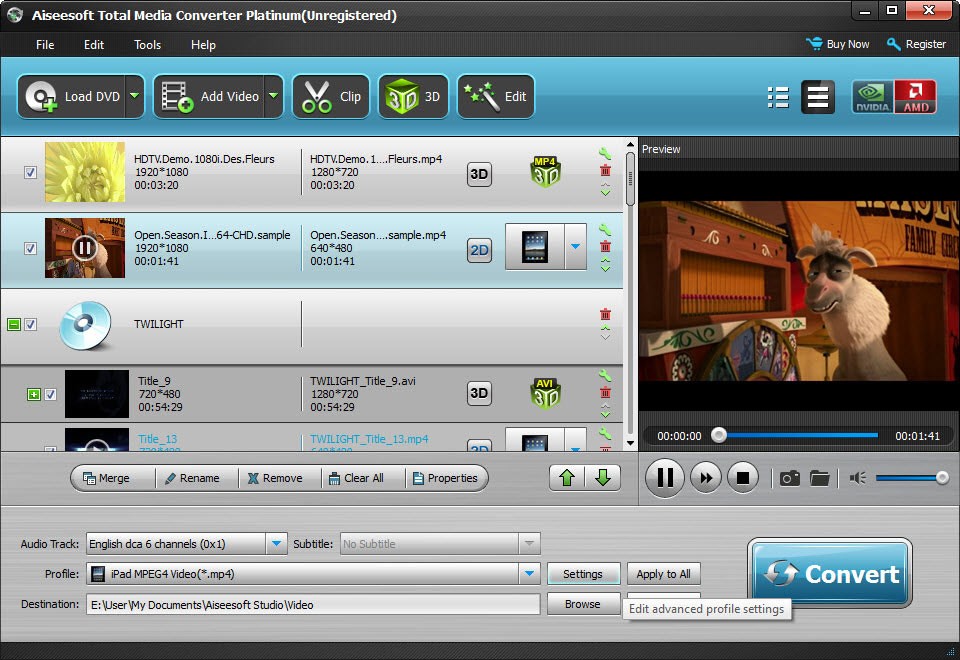 Aiseesoft Total Media Converter Platinum 7.0.60