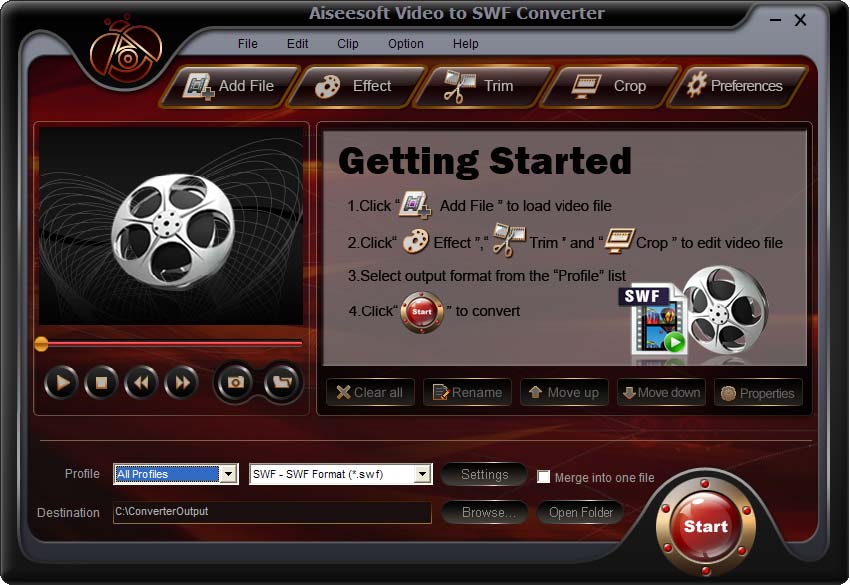 Aiseesoft Video to SWF Converter 4.0.06