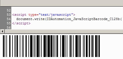 AJAX and JavaScript Barcode Generator 2007