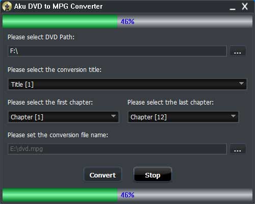 Aku DVD To MPG Converter 6.0