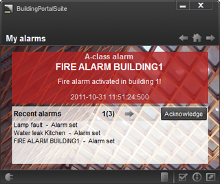 Alarm for BuildingPortalSuite 1.0.19.0