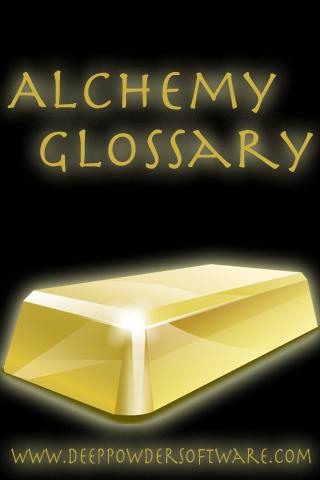 Alchemy Glossary 1.0