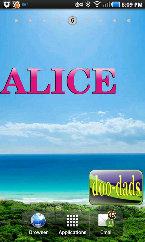 Alice doo-dad 1.0