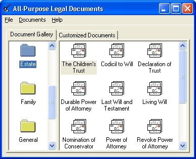 All-Purpose Legal Documents 1.02