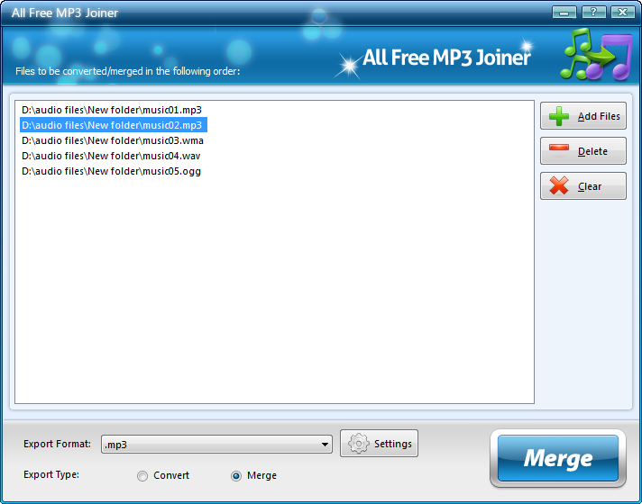 All Free MP3 Joiner 4.4.5