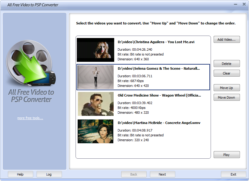 All Free Video to PSP Converter 5.2.3