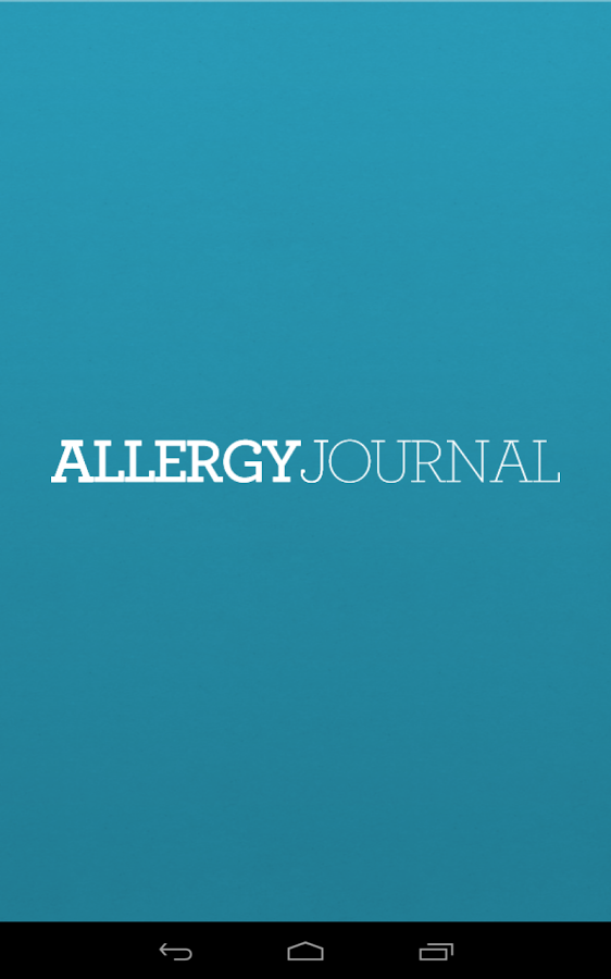 Allergy Journal 1.0