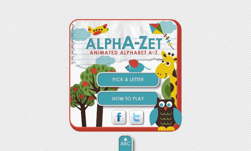 Alpha-Zet: Animated Alphabet Aa