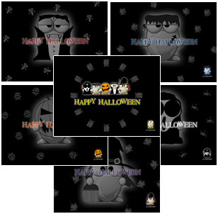 ALTools Halloween Monster Desktop Wallpapers 2004