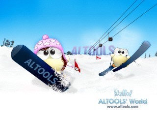 ALTools Ski Resort Desktop Wallpaper 2009