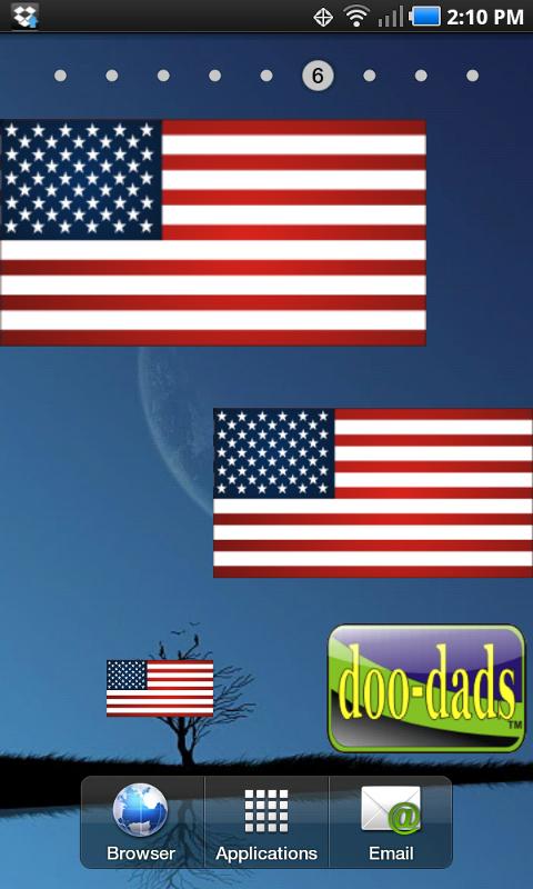 American Flag doo-dad 1.0
