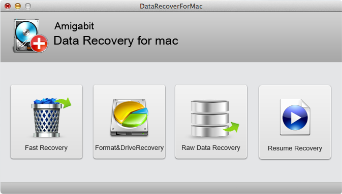 Amigabit Data Recovery For Mac 1.0.0