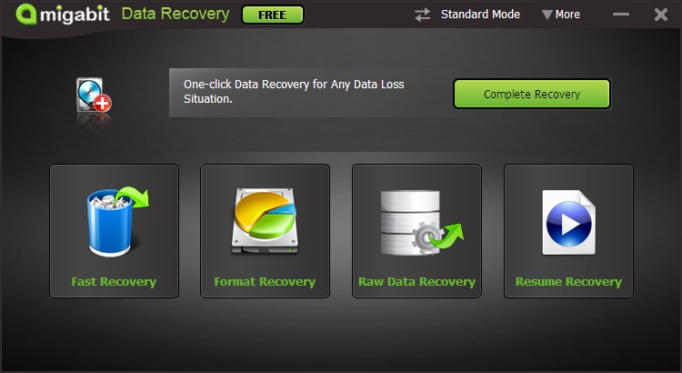 Amigabit Data Recovery Free 2.01