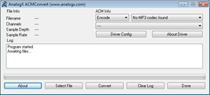 AnalogX ACM Convert 1.06