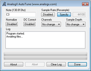 AnalogX Autotune 2.31