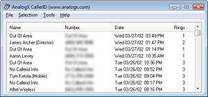 AnalogX CallerID 1.02