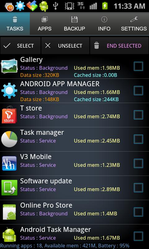 Android Task Manager Pro 2.8.9