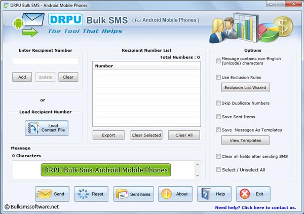 Android Text Messaging Software 8.2.1.0