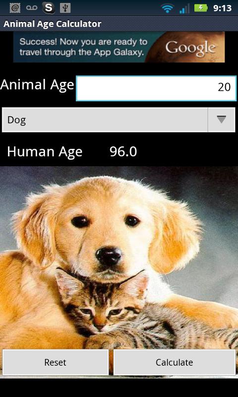 Animal Age Calculator Pro 1.0