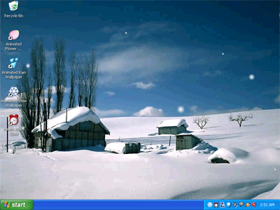 Animated Desktop Wallpaper Snow 3.1.0