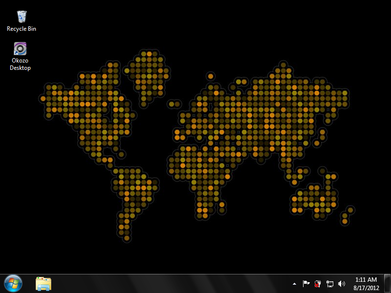 Animated World Map Desktop Wallpaper 1.0.0