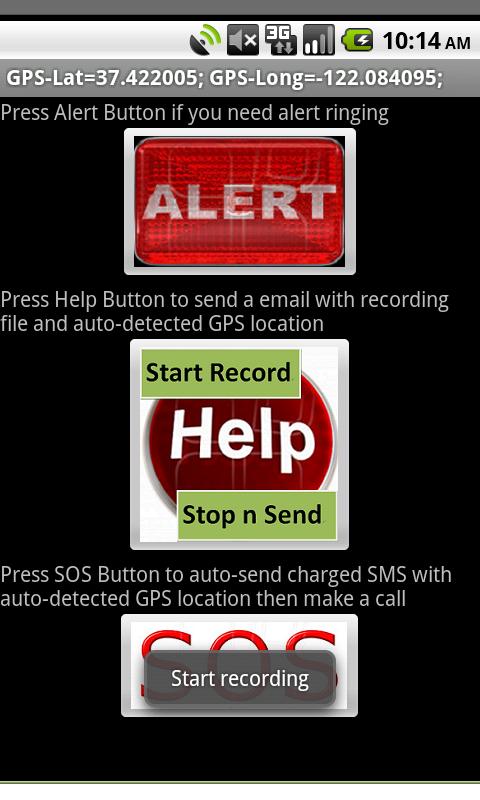 anti-Kidnap SOS Voice+ GPS+ 3.0