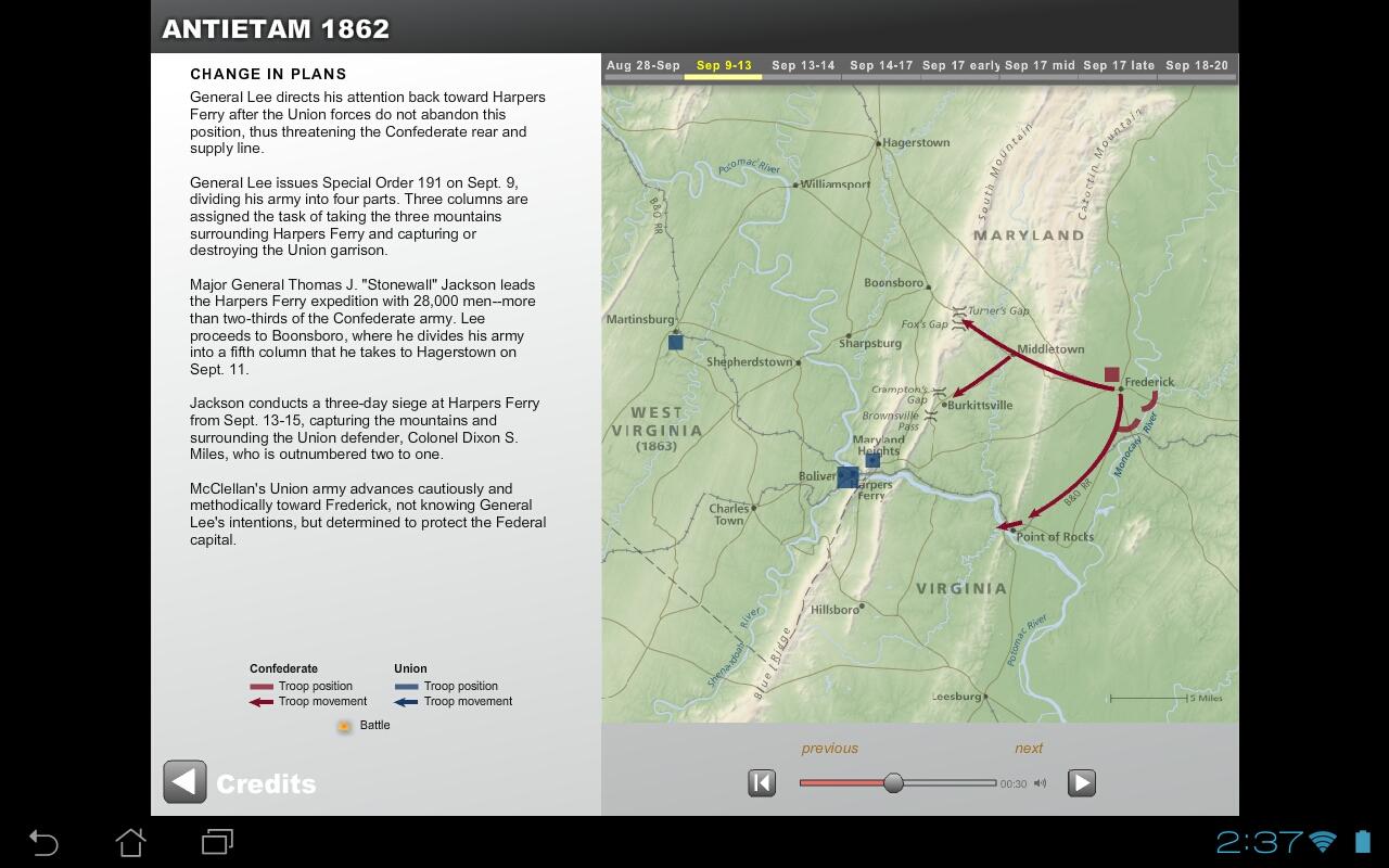 Antietam Battle Map 1.0.0