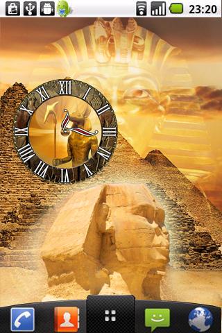 Anubis egyptian clock 1.5