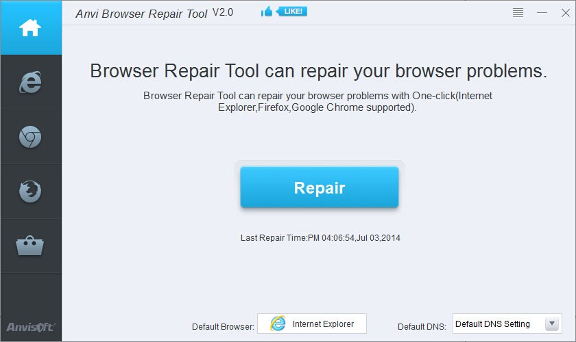 Anvi Browser Repair Tool 2.0
